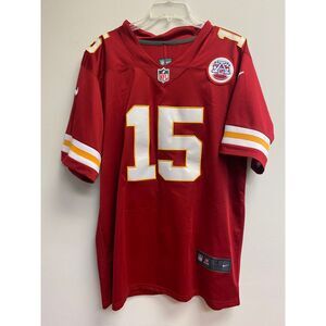 Nike Kansas City Chiefs NFL Football Jersey Patrick Mahomes II #15 Mens Medium